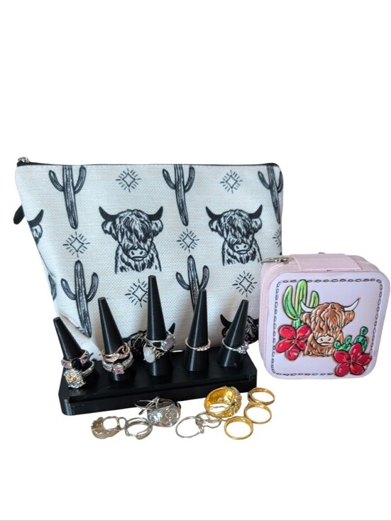 Accessories - Reseller Ring Bundle 23ct Rings & Stand